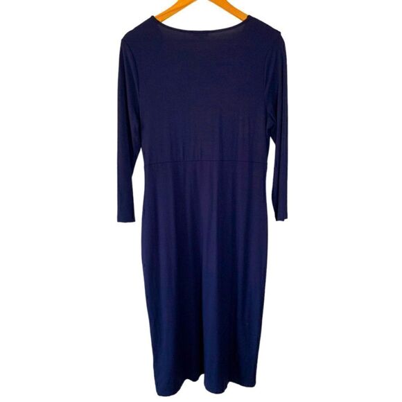 Talbots Jersey Sheath Dress Medium - Picture 3 of 7
